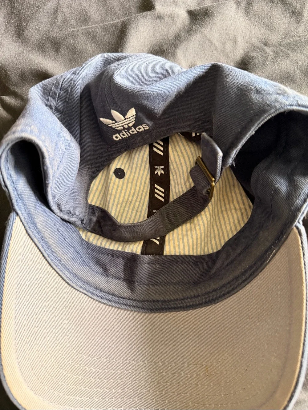 adidas Blue Trefoil Relaxed Fit Cap